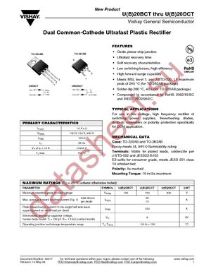 U20DCT-E3/4W datasheet  